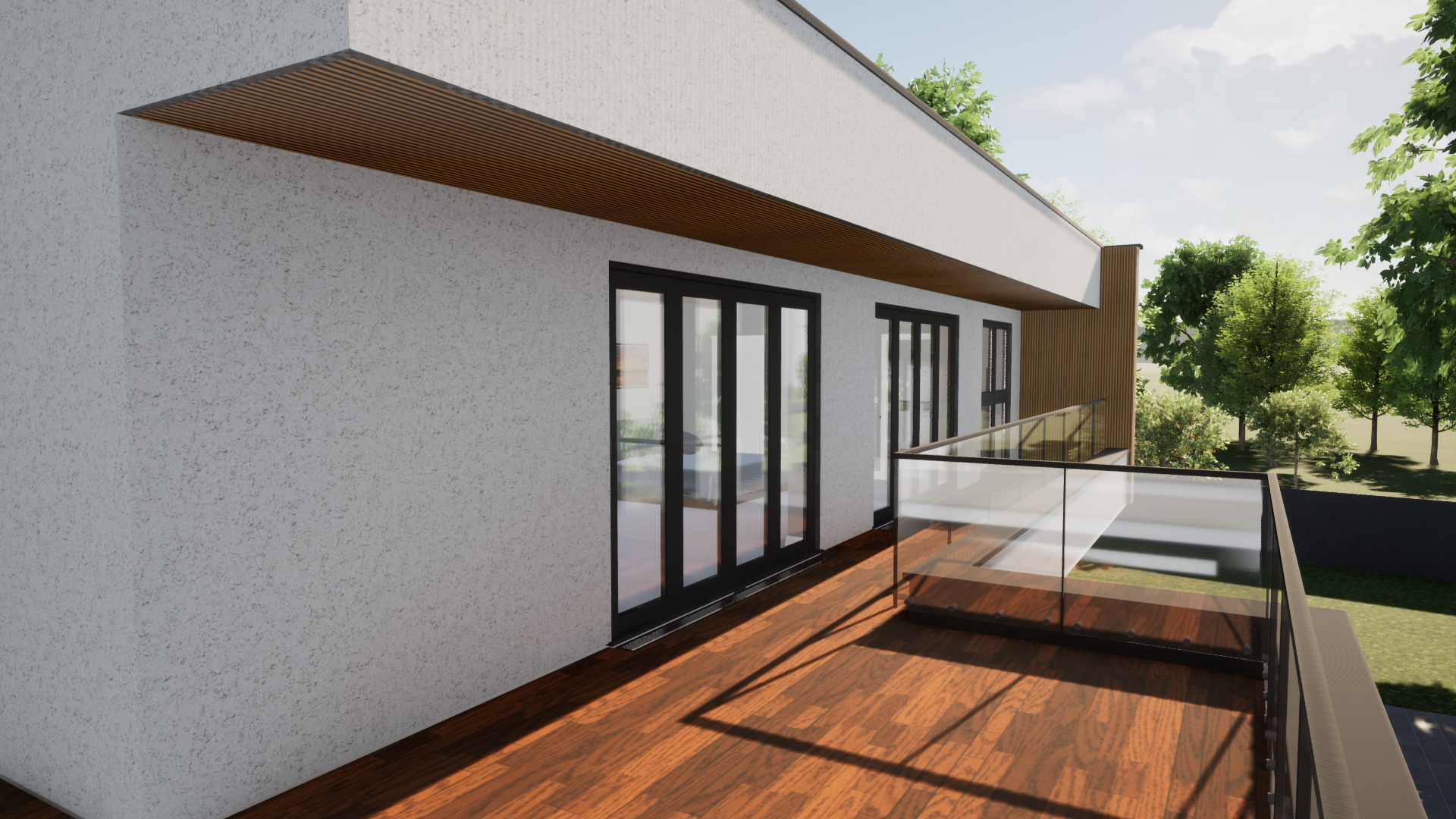 Modern 2 Storey New Build — Balcony