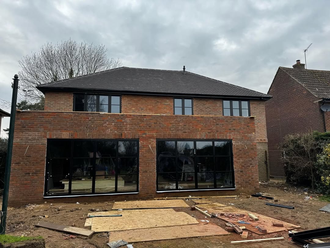 Chilterns Residential — New Build Rear Elevation completed build