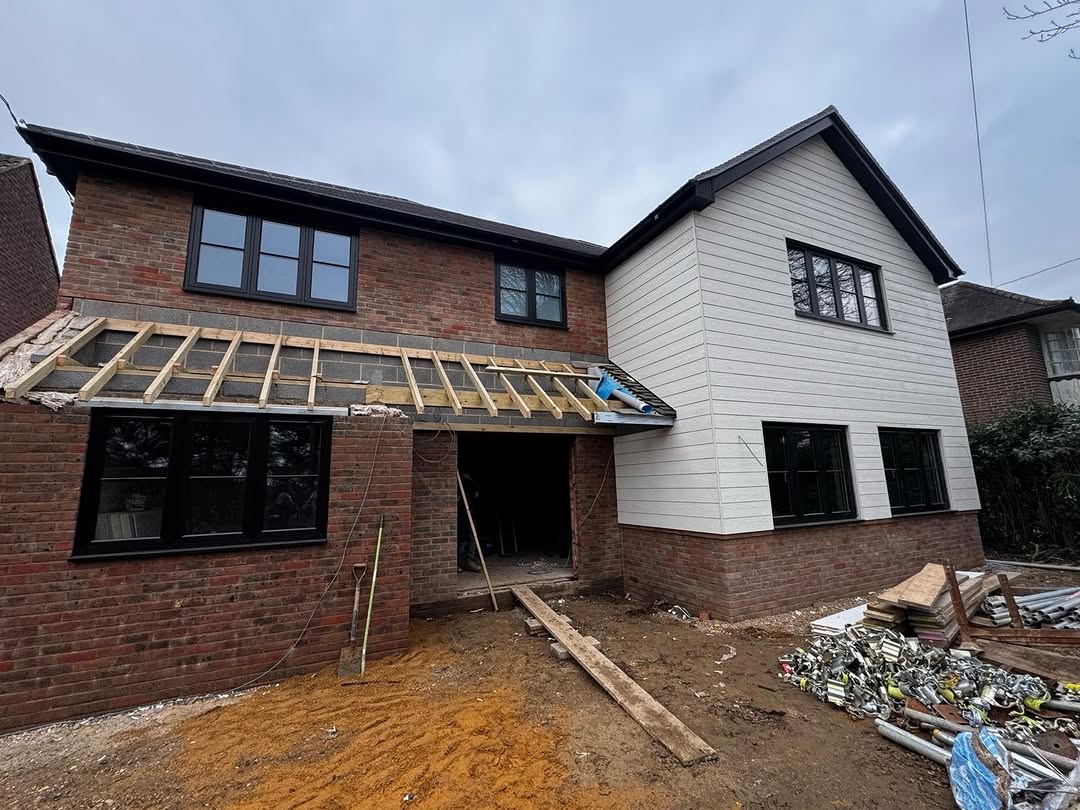 Chilterns Residential — New Build Front Elevation completed build