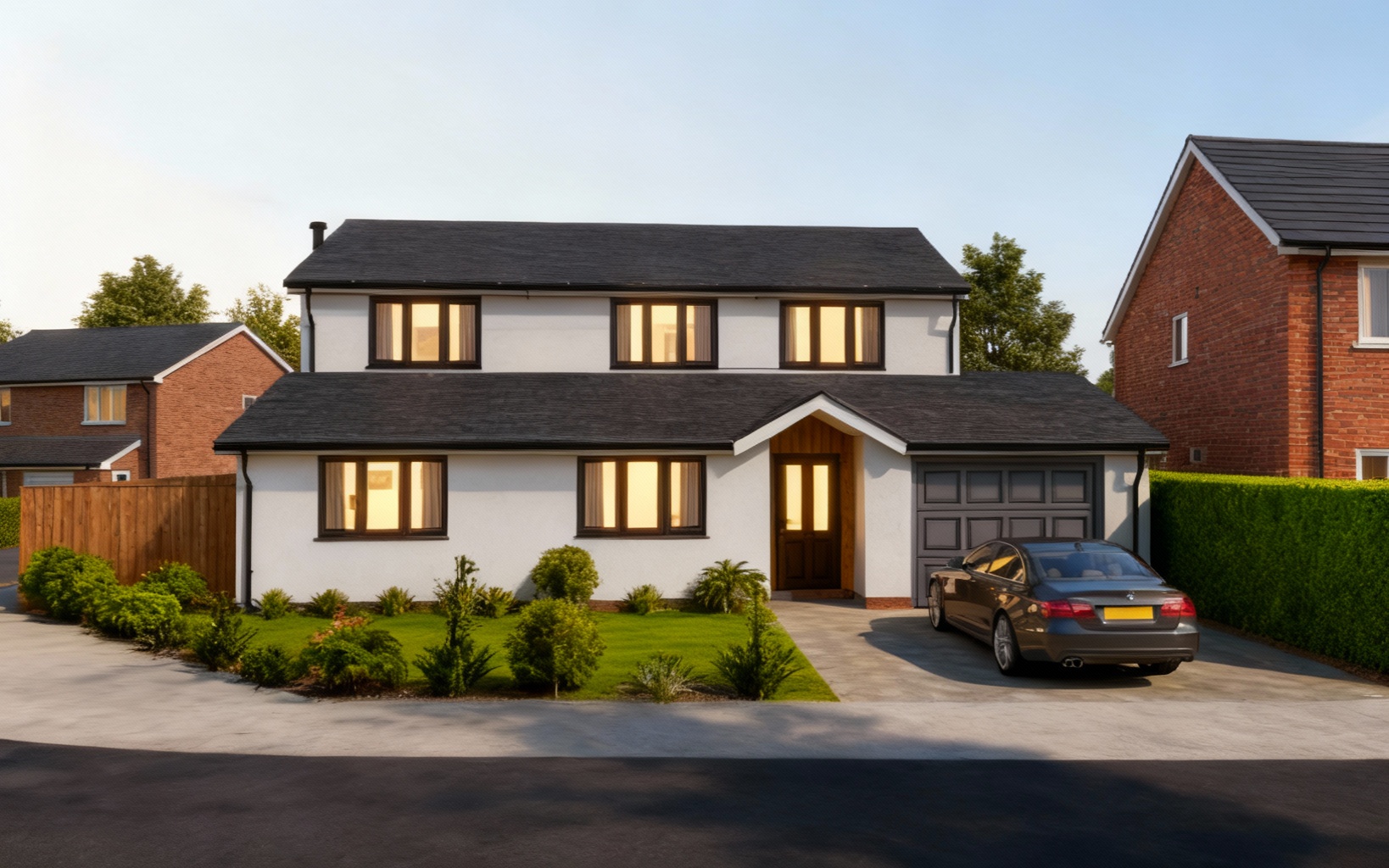 Family Home Scheme — Front Elevation