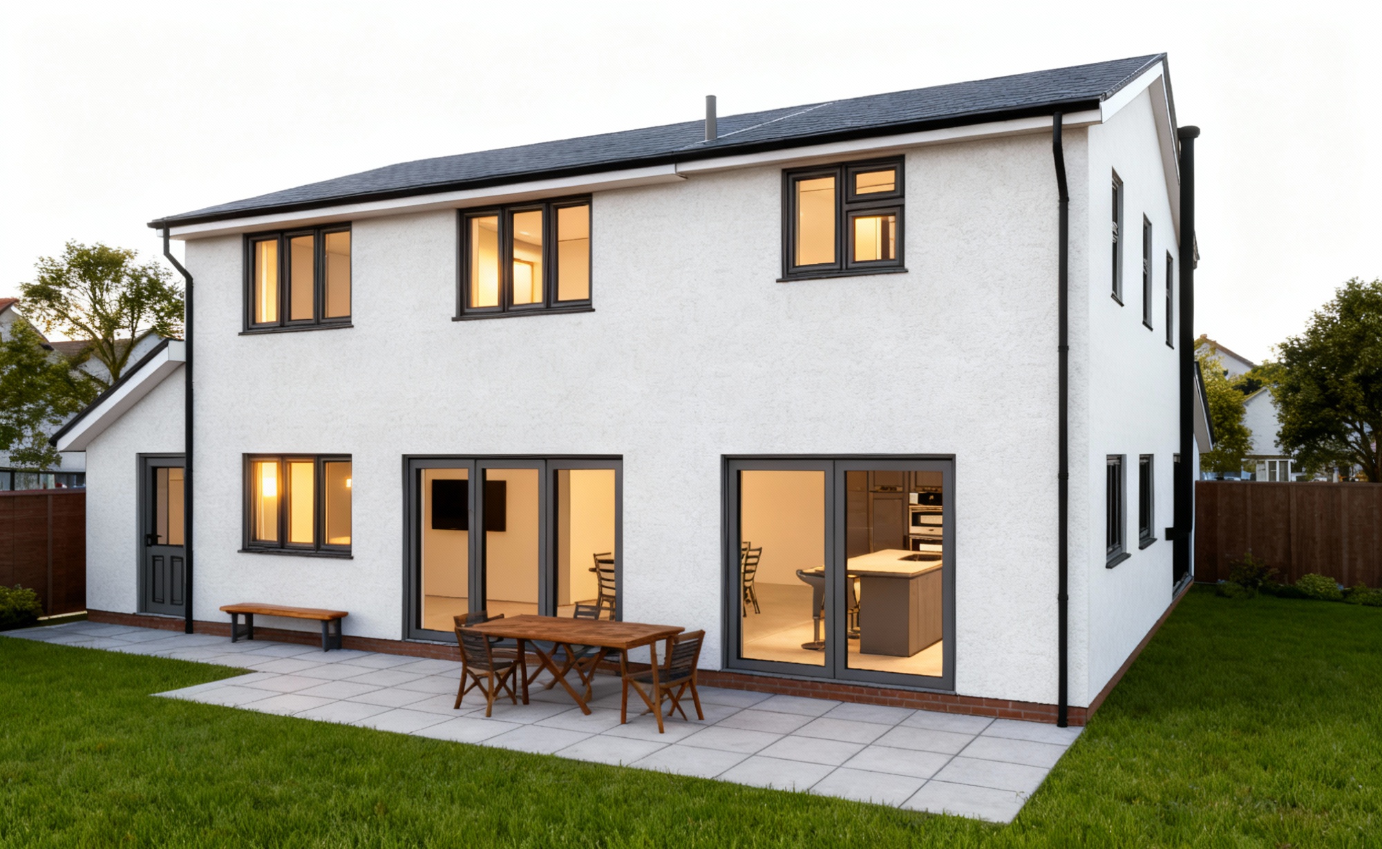 Family Home Scheme — Rear Elevation
