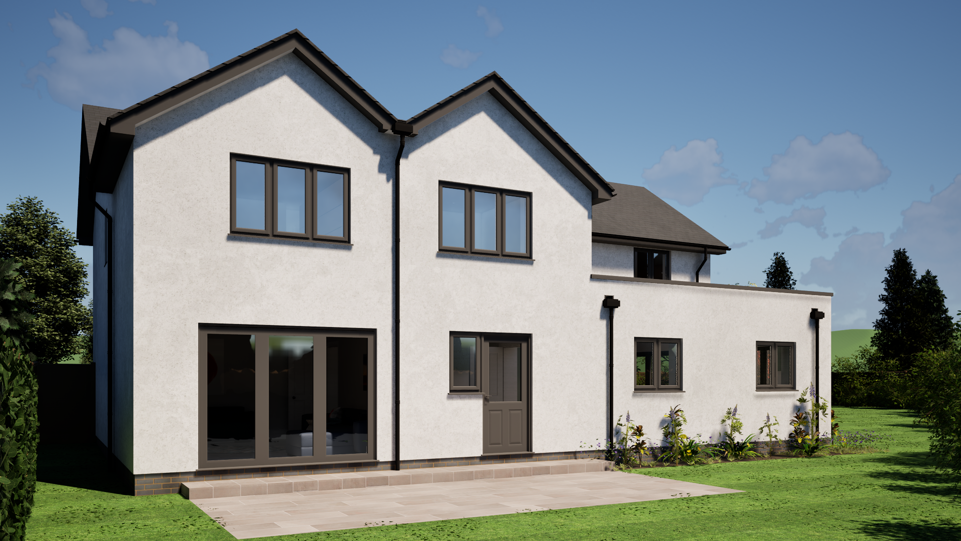 Whole-House Refurbishment — Rear Elevation