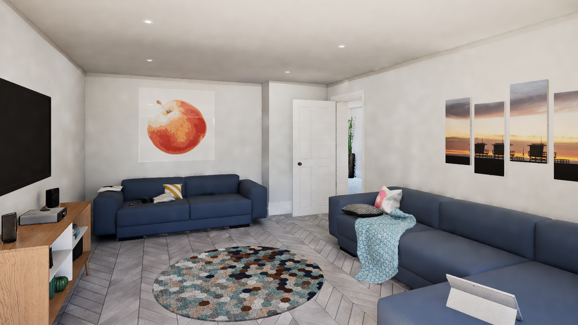 Whole-House Refurbishment — Sitting Room