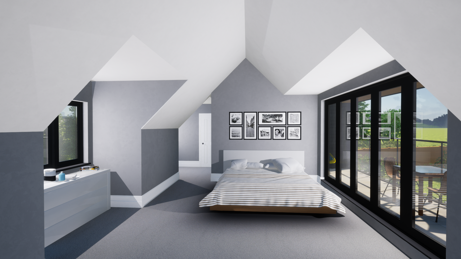 New Build SIP Panel Project — Master Bedroom 02
